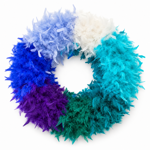 Chandelle Pride Wreath - Gay Male - 22"