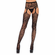 Chelsea Floral Lace Stockings Black One Size Stockings