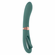 Chick Flick Rechargeable Silicone Dual Vibrator  Mint 9.4" Silicone