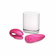Chorus Rechargeable Couples Vibrator with Squeeze Remote Pink Silicone Remote