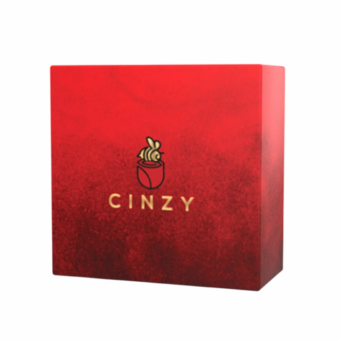 Cinzy Rose Gift Set Red 2.7" Silicone