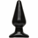 Classic Butt Plug Black L TPE/TPR/ABS