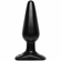Classic Butt Plug Black M TPE/TPR/ABS