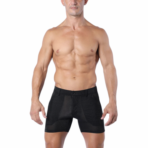 Clear Shine Shorts Black