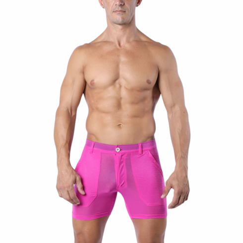 Clear Shine Shorts Pink