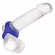 Cock & Ball Silicone Dual Ring  Blue 2" Silicone