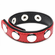 Cock Gear Leather Speed Snap Cock Strap Red Adjustable Leather