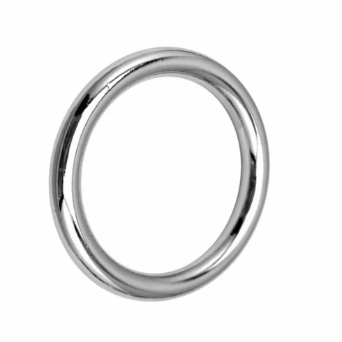 Cock Ring - Seamless Stainless Steel Silver