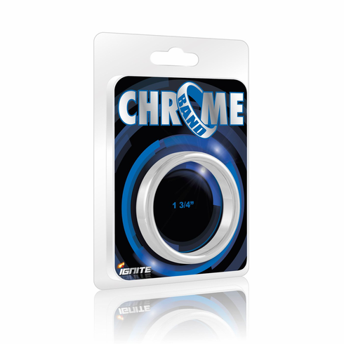 Cock Rings - Chrome Band 1.7" Chrome