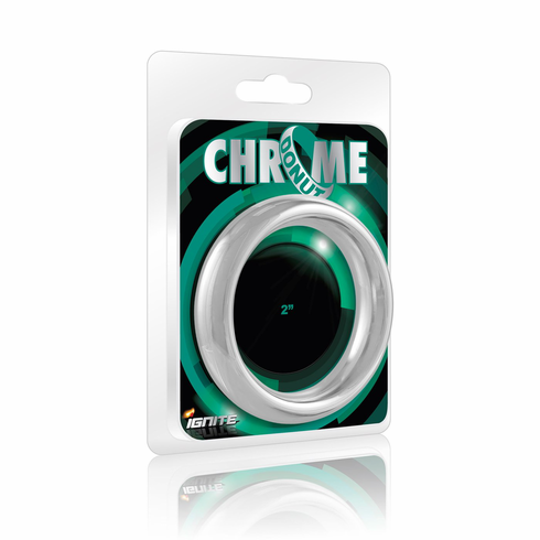 Cock Rings - Chrome Donut 2" Chrome
