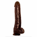Cockzilla Dildo Brown 17" PVC