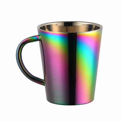 Coffee Mugs - Stainless Steel Rainbow 10 oz Rainbow 10 oz