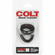 Colt Snug Tugger Cock Ring Black One Size TPE/TPR/ABS