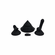 Cowgirl Cone Premium Sex Machine with App and Remote Black Silicone Remote