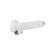Crystal Clear Dildo Clear 7" TPE/TPR/ABS