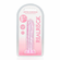 Crystal Clear Dildo Pink 6" TPE/TPR/ABS