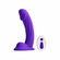 Curve Silicone Vibrating Dildo Purple 6" Silicone Remote
