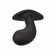 Curved Rechargeable Silicone Probe Black 4" Silicone