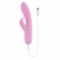 Cushy Bunny Rechargeable Silicone Rabbit Vibrator 4.2" Pink