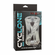 Cyclone Dual Ribbed Stroker Clear 5.5" TPE/TPR/ABS