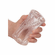 Cyclone Dual Ribbed Stroker Clear 5.5" TPE/TPR/ABS