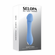 Dainty Dick Rechargeable Silicone Vibrating Dildo Blue 3.25" Silicone