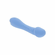 Dainty Dick Rechargeable Silicone Vibrating Dildo Blue 3.25" Silicone