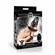 Dark Pearl Inflatable Rechargeable Vibrating Plug with Remote Black 4.3" Silicone Remote