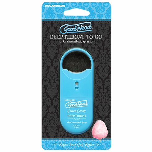 Deep Throat Spray To-Go .3 oz Cotton Candy