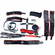 Deluxe Bondage Kit Red Adjustable PU