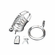 Deluxe Chastity Cock Cage Silver Stainless Steel