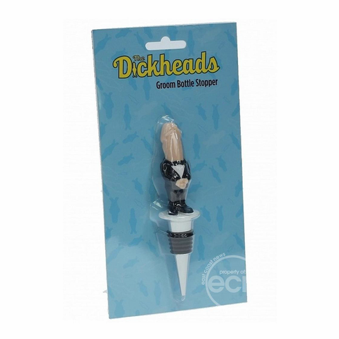 Dickheads - Groom Bottle Stopper Beige