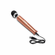 Diecast Rechargeable Massager Rose Gold 11.4" Silicone