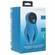 Digital Vibrating Silicone Rechargeable Penis Head Stimulator with Tentacles - Teal