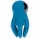 Digital Vibrating Silicone Rechargeable Penis Head Stimulator with Tentacles - Teal