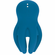 Digital Vibrating Silicone Rechargeable Penis Head Stimulator with Tentacles - Teal
