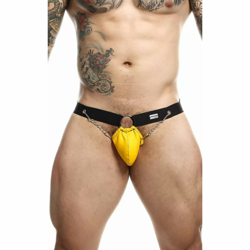 Dngeon Chain Jockstrap Yellow One Size