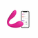 Dolce Silicone Rechargeable Dual Vibrator Pink 6.8" Silicone