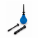 Douche with Interchangeable Nozzle - 4 pc Set Blue/Black