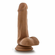 Dr. Jeffrey Dildo Brown 6.5" PVC