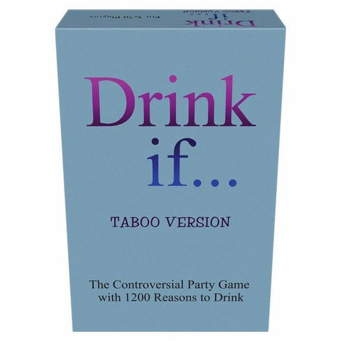 Drink If... Taboo Version Drinking Card Game