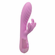 Dual Flutter Rechargeable Silicone Rabbit Vibrator Pink 8" Silicone