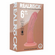 Dual Layered Rechargeable Silicone Curved Realistic Vibrating Dildo with Suction Cup 6in - Beige