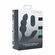 Dual Motor Beaded Vibrating Liquid Silicone Rechargeable Prostate Stimulator with Remote Black 5.3"