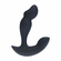 Dual Motor Vibrating Liquid Silicone Prostate Stimulator with Remote Black 5.6" Silicone Remote