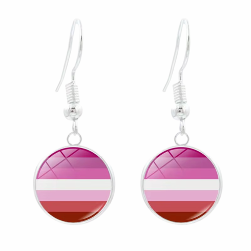Earrings - Fish Hook Lesbian