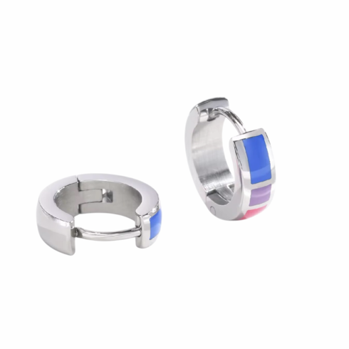 Earrings - Hoop Clip Bi