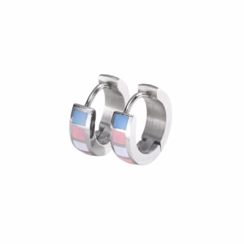 Earrings - Hoop Clip Trans