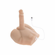 Easy Rider Thrusting Rechargeable Vibrator Beige 7" TPE/TPR/ABS