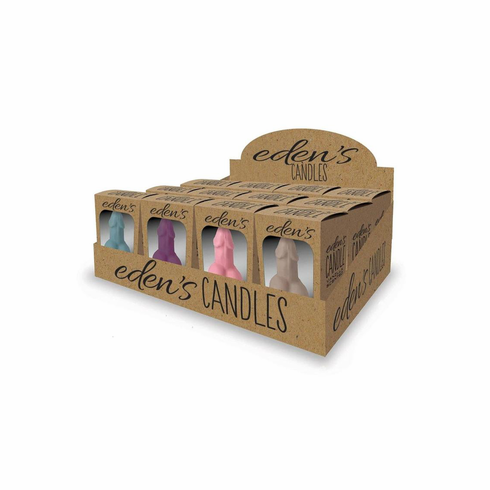 Eden's Penis Candle - Scented 3" Vanilla